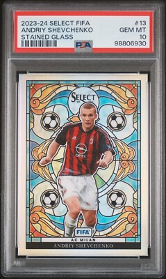 Magazine ONZE MONDIAL 1998 - Carte Rookie Andriy Shevchenko (Dynamo Kiev, Ukraine)