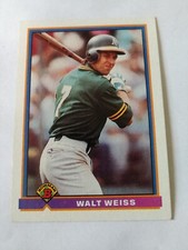 Walt Weiss 1991 Bowman #228 Oakland Athletics 