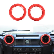 Centre Console Air Condition Knob Ring Trim For Land Rover Defender 2004-2019