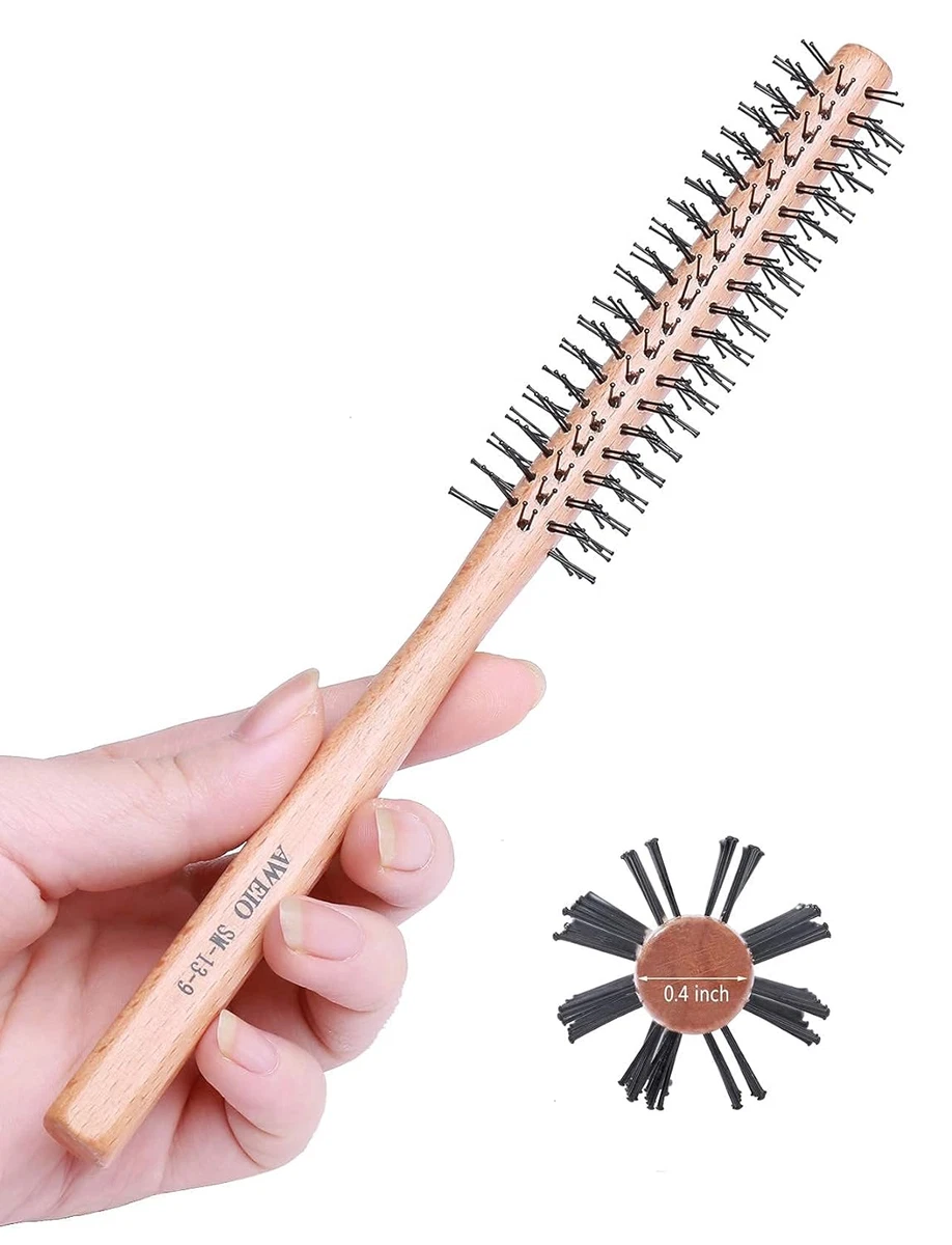 Small round bristle hair brush outlet