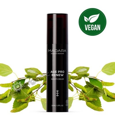 Madara Organic Natural AGE PRO Renew Nachtcreme 50ml