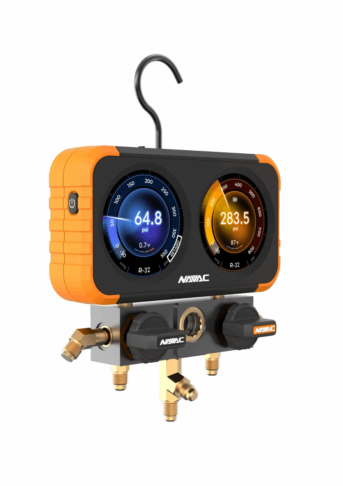 NAVAC N2DX digital manifold controls