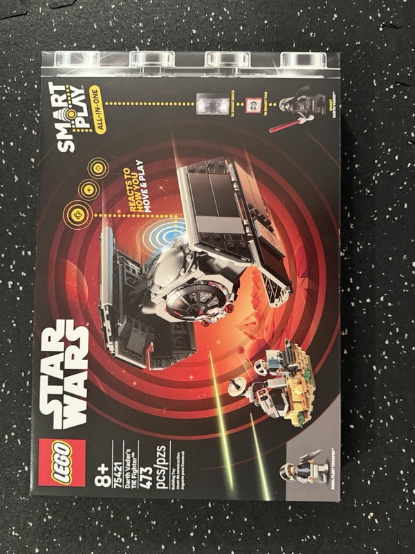 LEGO Star Wars 75421 Darth Vader's TIE Fighter Smart Play 473pc 8+ Box