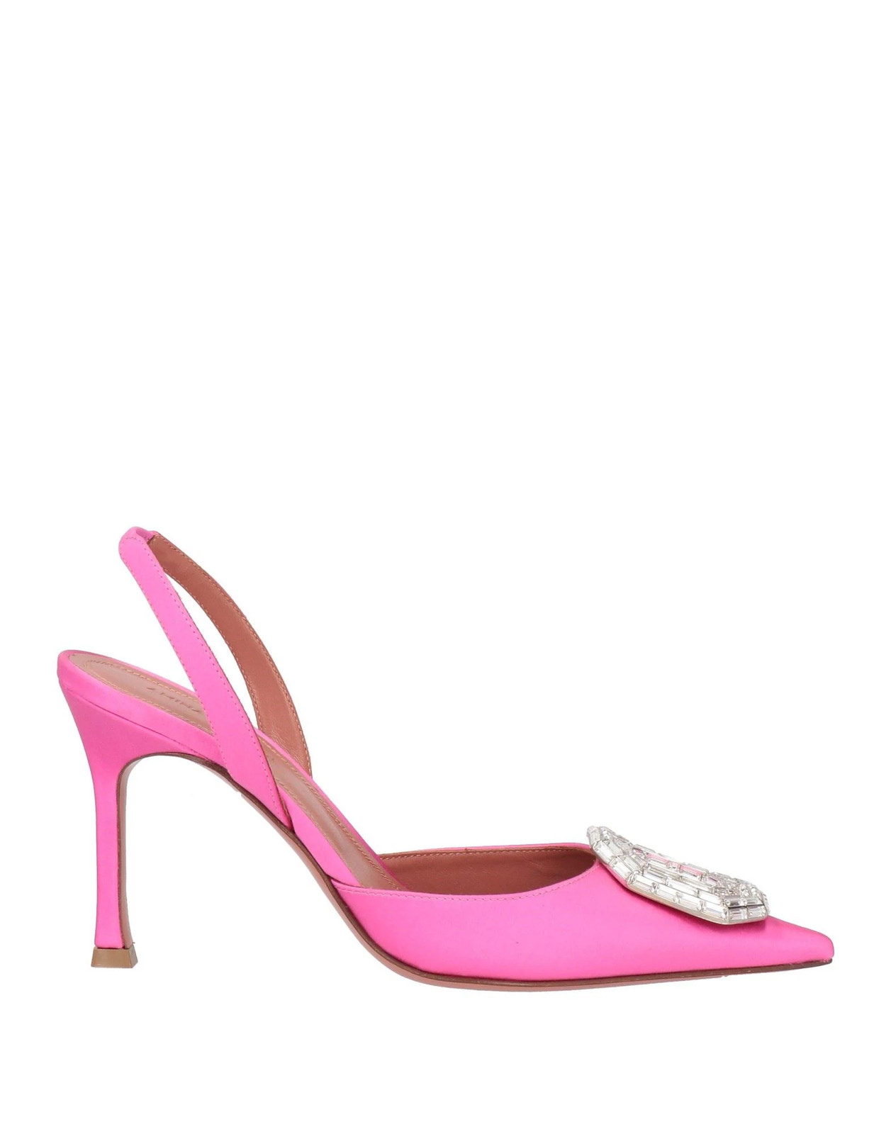 Amina Muaddi - Women - Satin Pumps - Fuchsia 210690₽