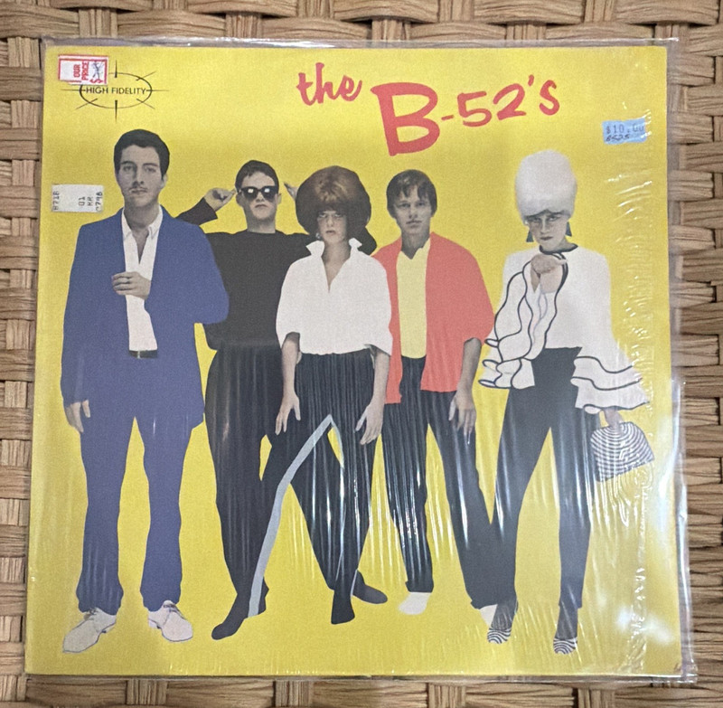 The B-52's The B-52's 12" LP 33 RPM Black Vinyl 1979 BSK 3355 First Press