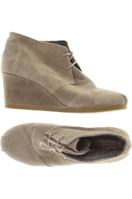 TOMS Stiefelette Damen Ankle Boots Booties Gr. EU 40.5 (US 9) Grau #9c3f801