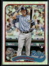 2024 Topps Chrome Curtis Mead #89CB-20 1989 Topps Baseball 35th Anniversary