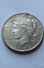 1928 - S Peace US Silver Dollar Coin, San Francisco Mint 90% Silver $1
