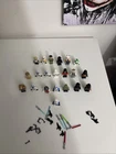 Lego Minifig Star Wars Lot 21 Mini Figures Loose Weapons Pieces Parts