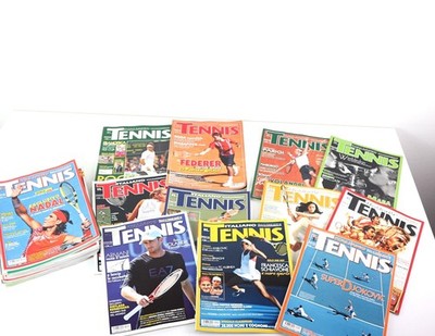 MAGAZIN LOT 20 VERSCHIEDENE ZAHLEN ITALIENISCHES TENNIS 2007 2008
