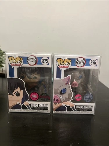 Funko Demon Slayer: Kimetsu No Yaiba Inosuke Hashibira #875 Chase Bundle