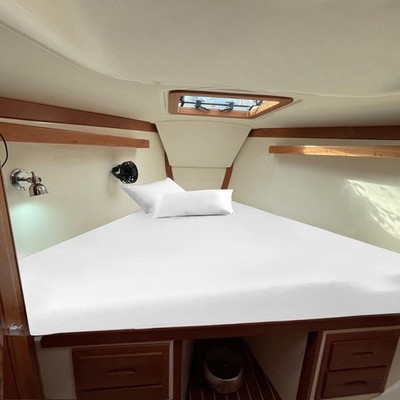 100% Egyptian Cotton Universal V Berth 3 Piece The Best Boat V Berth Bedding ...