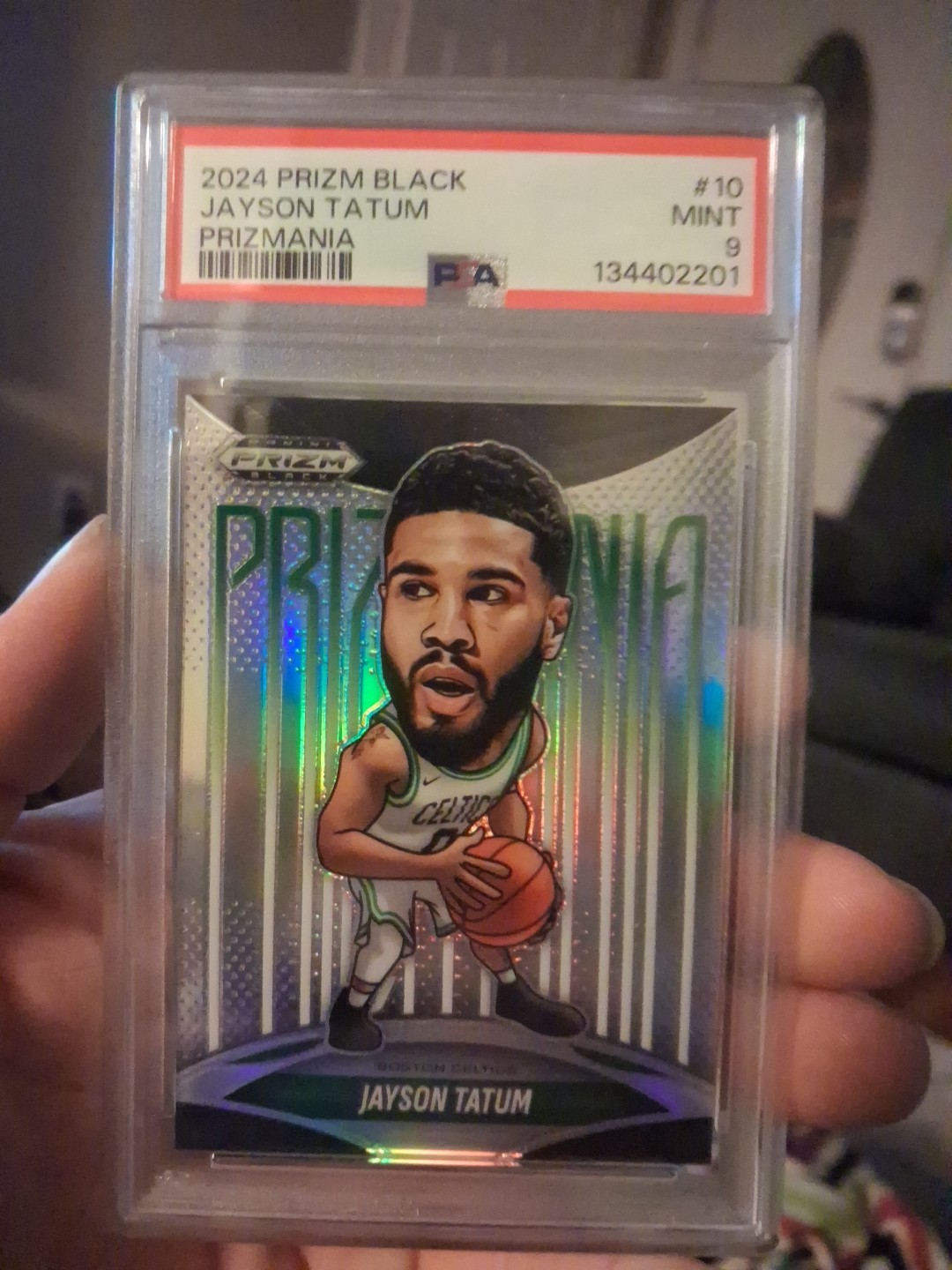 2024-25 Panini Prizm Black - Prizmania Jayson Tatum #10