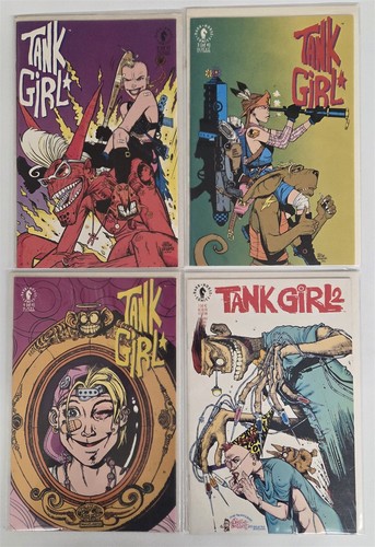 TANK GIRL Vol. 1 & 2 #1 2 3 4 DARK HORSE COMIC FULL RUNS LOT HI GRADE NM/M 9.8 - Picture 3 of 4