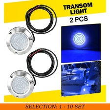 2-20x Marine Boat 90 Led Deck Courtesy Lights Round Stern Transom Light Ice Blue 2-20x Marine Boat 90 Led Deck Courtesy Lights Round Stern Transom Light Ice Blue