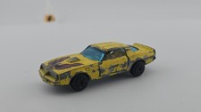 Yatming Vintage Pontiac Trans Am Yellow No 1060 1979 Hong Kong Opening Doors