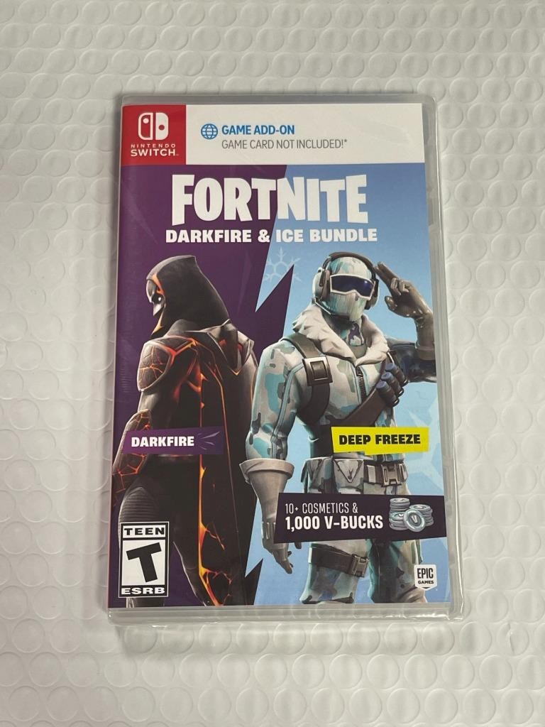 FORTNITE Darkfire & Ice BUNDLE (NINTENDO SWITCH) BRAND NEW SEALED