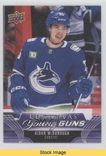 2023-24 Upper Deck Series 1 UD Canvas Young Guns Aidan McDonough #C107 READ 00jz