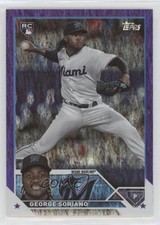 2023 Topps Update Purple Foil 166/799 George Soriano #US320 03f7