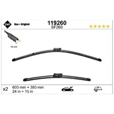 Scheibenwischer Set vorne für Skoda Citigo NF1 E-Citigo NE1 Rapid NH3 | 2460191