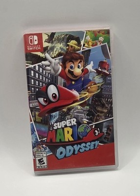 Nintendo Switch Super Mario Odyssey Case Only No Game