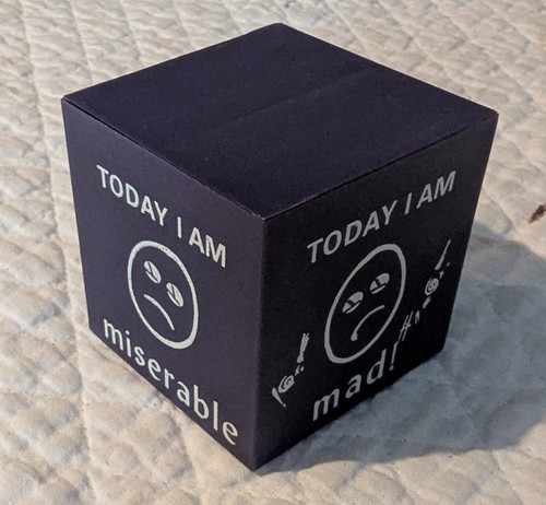 Vtg EASTERN AIRLINES Puzzle Box Novelty Souvenir YOU GOTTA BELIEVE Cube - Picture 3 of 5