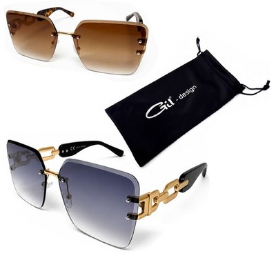 Elegant Ladies Sunglasses Luxury Look Oversized Design Ladies Glasses M 62