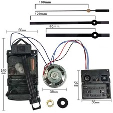 Westminster Chime Music Box Quartz Movement DIY Kit for Repairing Clock