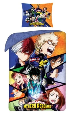 HALANTEX My Hero Academia Single Duvet Cover Reversible Bedding Set