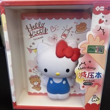 New 3D Hello Kitty Sanrio Padded Notebook Journal Squishy Stress Relief Japan
