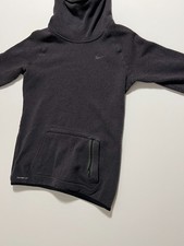 Nike Hoodie Therma Fit Funnel Neck Fleece Lined Thumb Holes Women's size Medium
