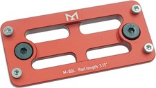 MLOK Arca Rail Tripod Ballhead-Bog Quick Release Plate,for RRS Dovetail Red