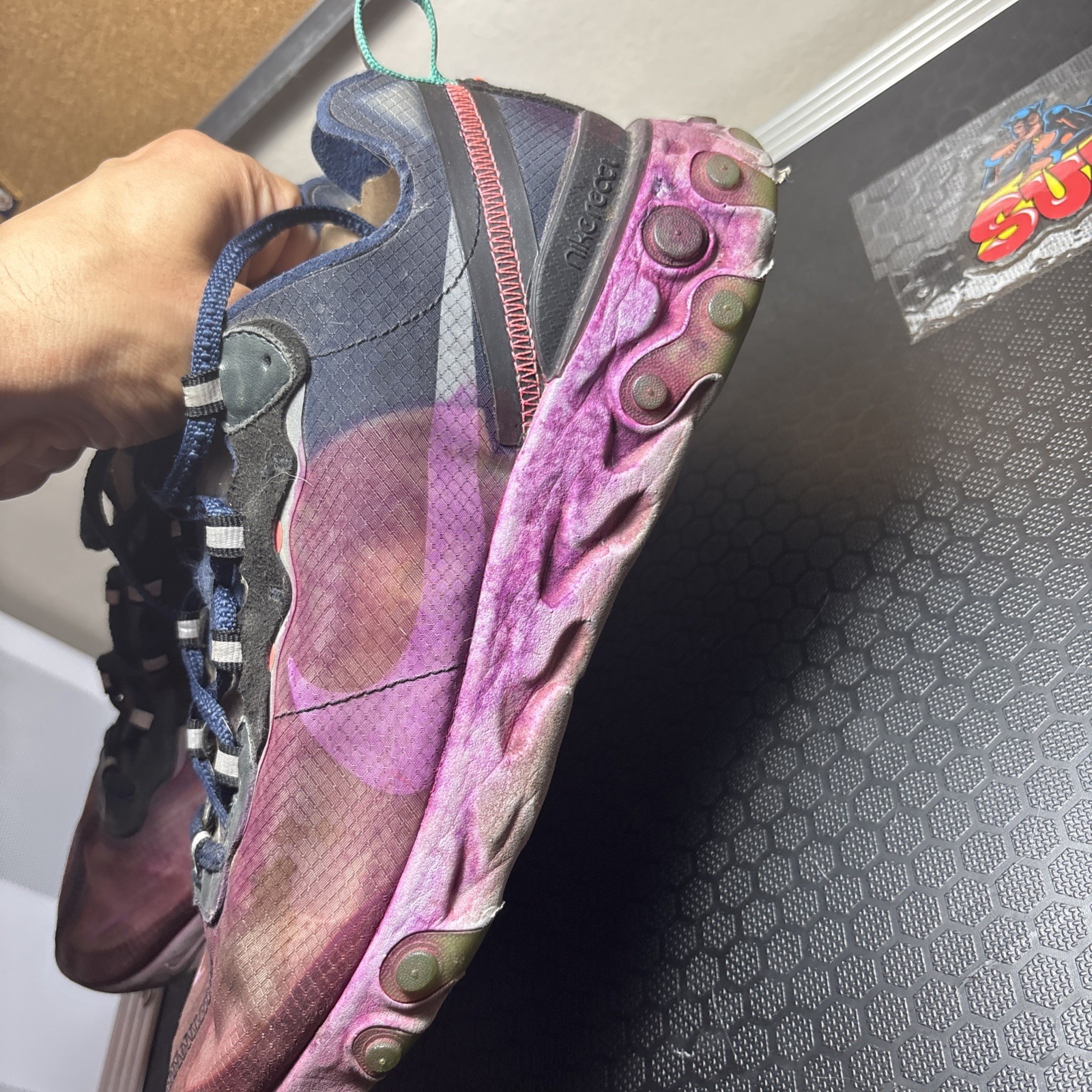 Nike React Element 87 size 9 used no box - image 3