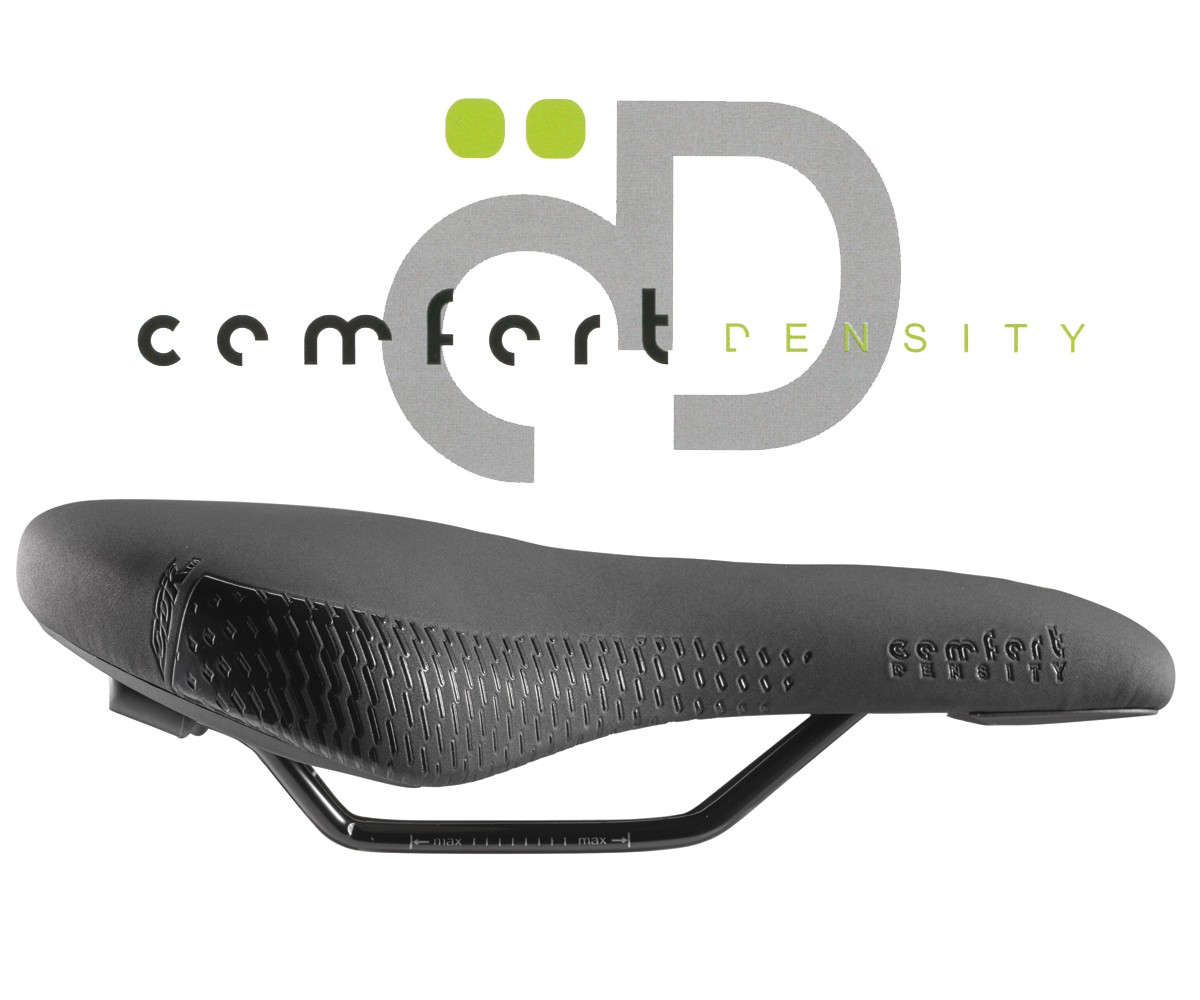 Седло для отдыха и треккинга DDK D100 Comfort Density черного цвета 5390₽