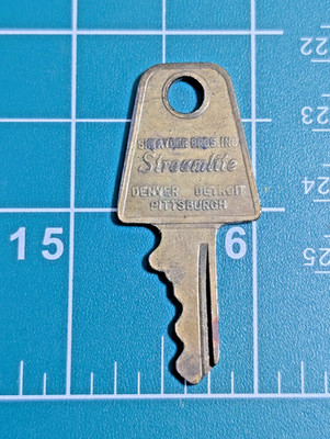 Vintage OEM Replacement Samsonite Streamlite Luggage Key #96 USA Shwayder Bros
