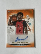 2022-23 Topps Inception OTE Ausar Thompson Orange Rookie Autograph Auto #16/50