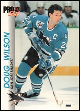 1992-93 Pro Set #165 Doug Wilson San Jose Sharks