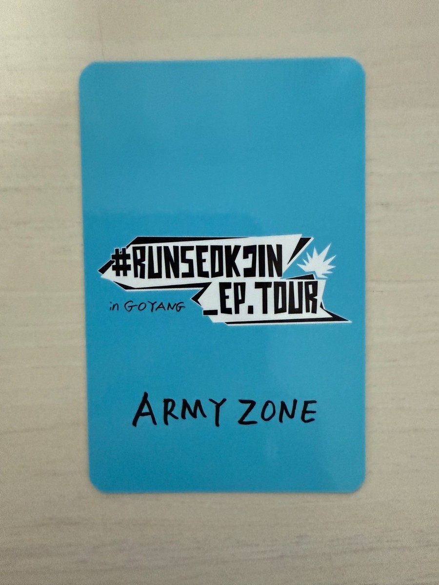 JIN RUN SEOKJIN EP TOUR ミニフォト トレカ GOYANG JIN RUN SEOKJIN EP TOUR ミニフォト トレカ GOYANG - メルカリ