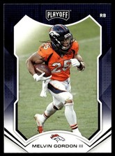 2021 Panini Playoff Melvin Gordon III Denver Broncos #78