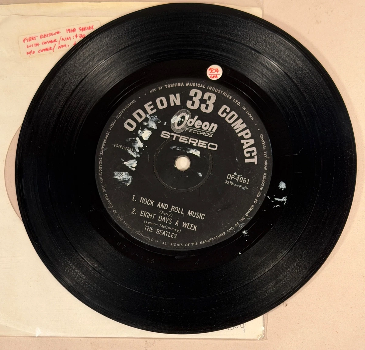 The Beatles Odeon Records Vinyl Records for sale - eBay