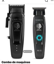 StyleCraft Saber Trimmer and Style Craft Clippers Black