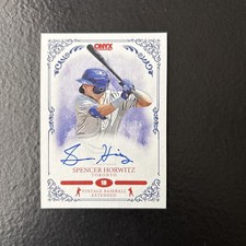 2022 ONYX VINTAGE SPENCER HORWITZ ON CARD BLUE INK AUTO /400 PIRATES #VASH