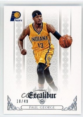 2014-15 Panini Excalibur Silver /49 Paul George #142 1u5y