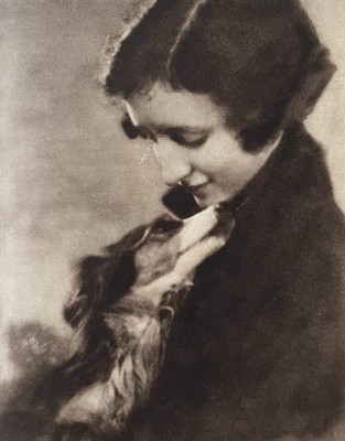 Schöne Hundestudie 1936 von Daisy E Edis 1888-1964