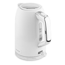 White Electric Kettle Cordless Fast Boil 3000W Quiet Kettle Auto Shut Off