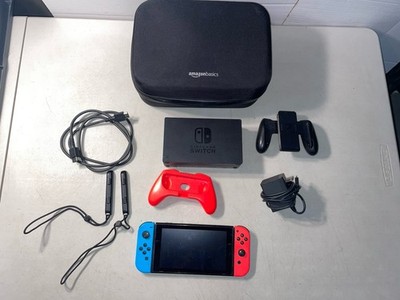 Nintendo Switch HAC-001 Console 2017 W Accessories Case