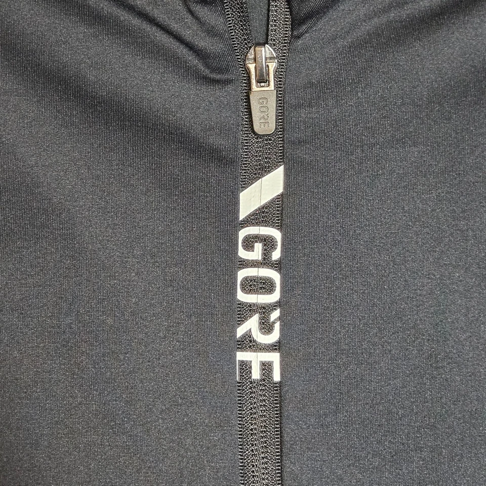 Gore Wear C5 Thermo Jersey XL Black / Terra Gray Full Zip Cycling Jacket Slim - Image 2 of 4
