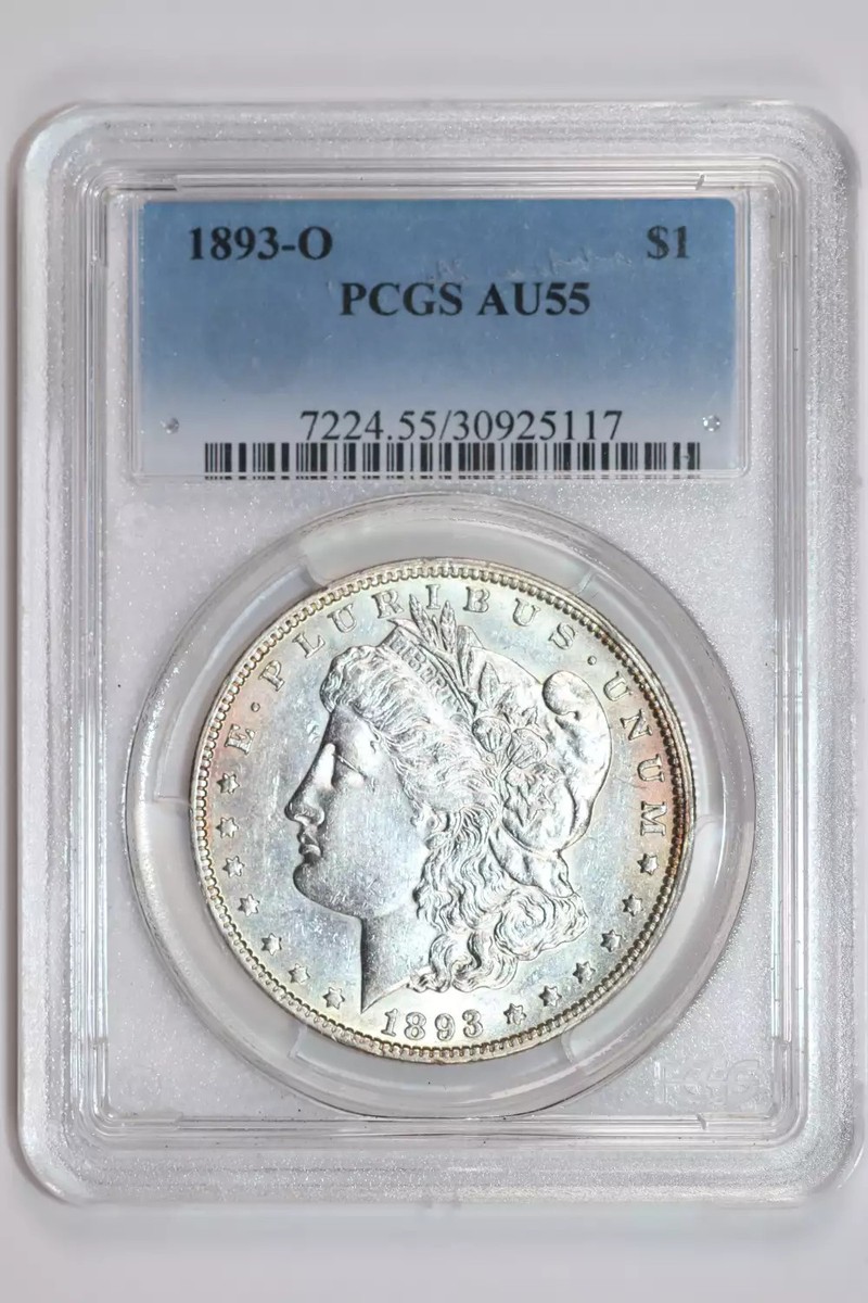 1893 P モーガン Au55 PGC 1893-O MORGAN DOLLAR PCGS AU55 - PQ! | eBay