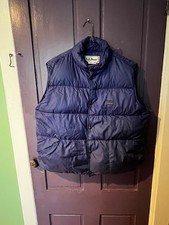 Ex kids L.L Bean navy down vest XL size 18-20