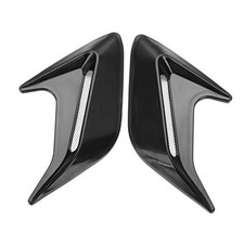 2Pcs Universal Car Side Vent Air Flow Fender Stickers Auto Simulation Air